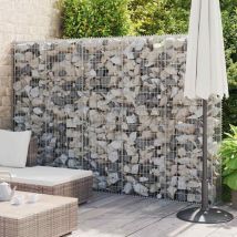 Prolenta Premium - Furniture Limited - Mur en gabion avec couvercles Acier galvanisé