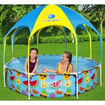 Rtgpt - Furniture Limited - Piscina elevada para niños Steel Pro uv