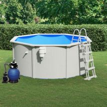 Furniture Limited - Piscine avec pompe filtrante à sable et