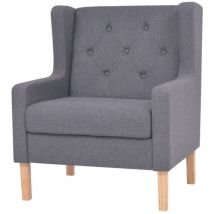 Prolenta Premium - Furniture Limited - Poltrona Grigia in Tessuto