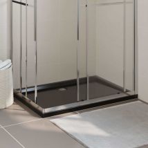 Prolenta Premium - Furniture Limited - Receveur de douche rectangulaire abs Noir