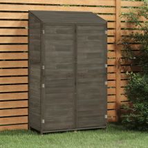 Furniture Limited - Remise de jardin Anthracite 102x52x174,5cm