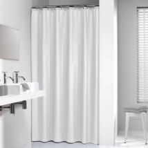 Furniture Limited - Rideau de douche Madeira 240 cm Blanc