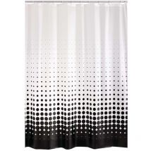 Furniture Limited - Rideau de douche Vinyl Noir
