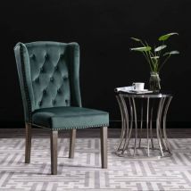 Maison Chic - Furniture Limited - Sedia da Pranzo Grigio Scuro in Velluto