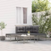 Furniture Limited - Set de muebles de jardín 5 pzas y cojines