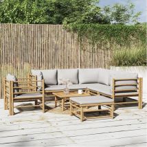 Prolenta Premium - Furniture Limited - Set Salotto da Giardino 8pz con Cuscini