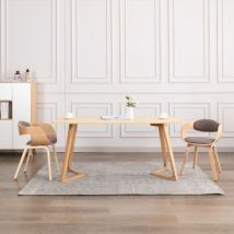 Furniture Limited - Sillas de comedor 2 unidades madera curvada y