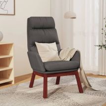 Furniture Limited - Sillón de relax de tela gris oscuro