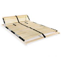 Furniture Limited - Sommier à lattes sans matelas avec 28 lattes