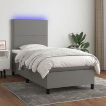 Kalisse - Furniture Limited - Sommier à lattes de lit avec matelas et led g