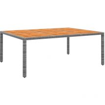 Prolenta Premium - Furniture Limited - Table de jardin 200x150x75 cm Acacia et