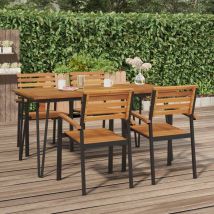 Kalisse - Furniture Limited - Table de jardin avec pieds épingle à cheveux