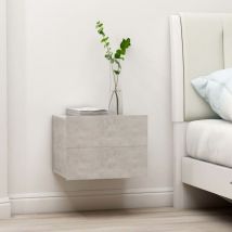 Asupermall - Furniture Limited - Tables de chevet 2 pcs Gris béton 40x30x30 cm