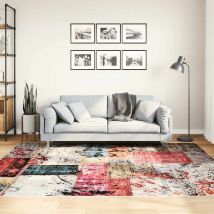 Tuserxln - Furniture Limited - Tappeto Lavabile Patchwork Multicolore