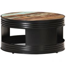 Les Tendances - Furniture Limited - Tavolino da Caffè Nero 68x68x36 cm in