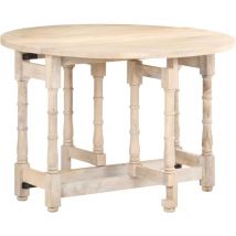 Furniture Limited - Tavolo da Pranzo Rotondo 110x76 cm in Legno