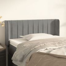 Furniture Limited - Testiera ad Orecchio Grigio Chiaro