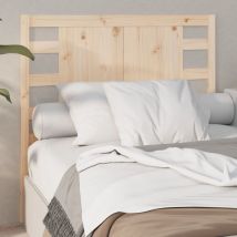 Furniture Limited - Testiera per Letto 81x4x100 cm in Legno