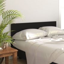 Furniture Limited - Testiera per Letto Nera 160x1,5x80 cm in
