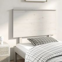 Prolenta Premium - Furniture Limited - Tête de lit Blanc 94x6x82,5 cm Bois massif de