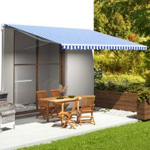 Prolenta Premium - Furniture Limited - Tissu de remplacement pour auvent Bleu et