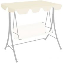 Prolenta Premium - Furniture Limited - Toit de rechange de balançoire crème 188/168x