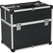The Living Store - Furniture Limited - Valigetta per Attrezzi 38x22,5x34 cm Nera in