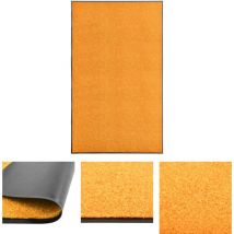 Décoshop26 - The Living Store Fußmatte Waschbar Orange 90x150 cm - Fußmatten - Orange