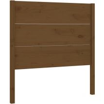 Maison Exclusive - Kopfteil Honigbraun 106x4x100 Cm Massivholz Ki
