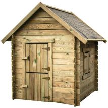 Maisonnette en bois "Sophie" - 120 x 120 x 159 cm