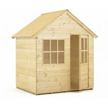 Outdoor Toys - Maisonnette En Bois Tp Refuge Pour Enfants - Norme Fsc Dim L118 x L90 x H146 - Marron