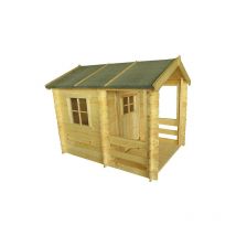 Outdoor Toys - Casetta per Bambini in Legno Peter 2,64 m² de con Portico 146x181x145 cm