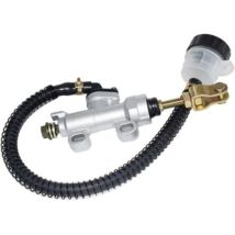 Maître-cylindre de frein arrière, frein à pied arrière, maître-cylindre hydraulique, réservoir de pompe pour moto, Dirt Bike, atv (blanc)