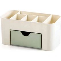 Organisateur de table de maquillage, boîte de rangement pour cosmétiques, boîte de rangement pour bureau