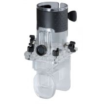 Base De Chanfreinage 1942702 Pour Affleureuse Makita – Précision De Coupe Pour Bois Dur – Raccordement Aspirateur Compatible