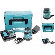 Dbo 180 Ponceuse excentrique sans fil, 18V + 1x Batterie 2,0Ah + Chargeur + Makpac - Makita