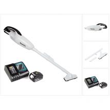 Dcl 180 RT1 w Akku Staubsauger 18 v Weiß + 1x Akku 5,0 Ah + Ladegerät - Makita