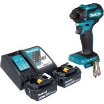 Ddf 083 rm Akku Bohrschrauber 18 v 40 Nm 1/4'' Brushless + 2x Akku 4,0 Ah + Ladegerät - Makita
