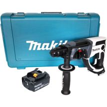 Makita - dhr 202 F1W Akku Bohrhammer 18 v 20 mm 2,0 j weiß + 1x Akku 3,0 Ah + Koffer - ohne Ladegerät