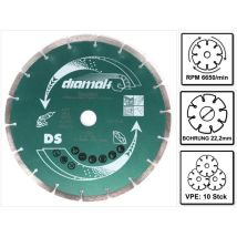 Makita - 10x Diamantscheibe diamak 125 mm - D-62169