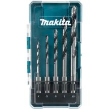 Lot de 5 mèches à bois sds-plus E-15148 - Makita