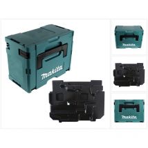 Makita - makpac 3 Werkzeugkoffer mit Einlage für bjv djv 141 181 ( 821551-8 + 837789-5 )