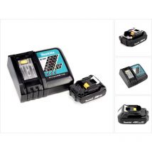 Power Source Kit 18 v : 1x bl 1820 b Batterie 2,0 Ah + dc 18 rc Chargeur - Makita