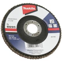 Roue abrasive à lamelles 125mm Grain A120 (D-63507) - Makita