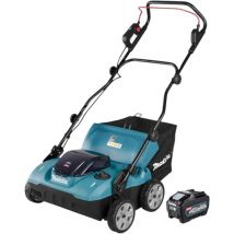 Makita UV 001 GT1 Akku Vertikutierer 40 V max. XGT 38 cm 50 l Brushless + 1x Akku 5,0 Ah - ohne Ladegerät