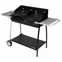 Somagic - Barbecue à charbon en acier Malaga