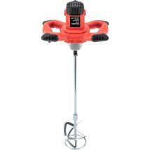 Gojoy - Malaxeur Béton, Malaxeur Mortier Colle, 1500W Mélangeur de Ciment et électrique Portable Professionnel