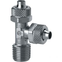 1420 8/6-1/8 Male Stud Run Tee Taper - Camozzi