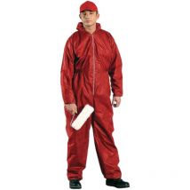 Maleranzug in versch. Farben rot xxxl
